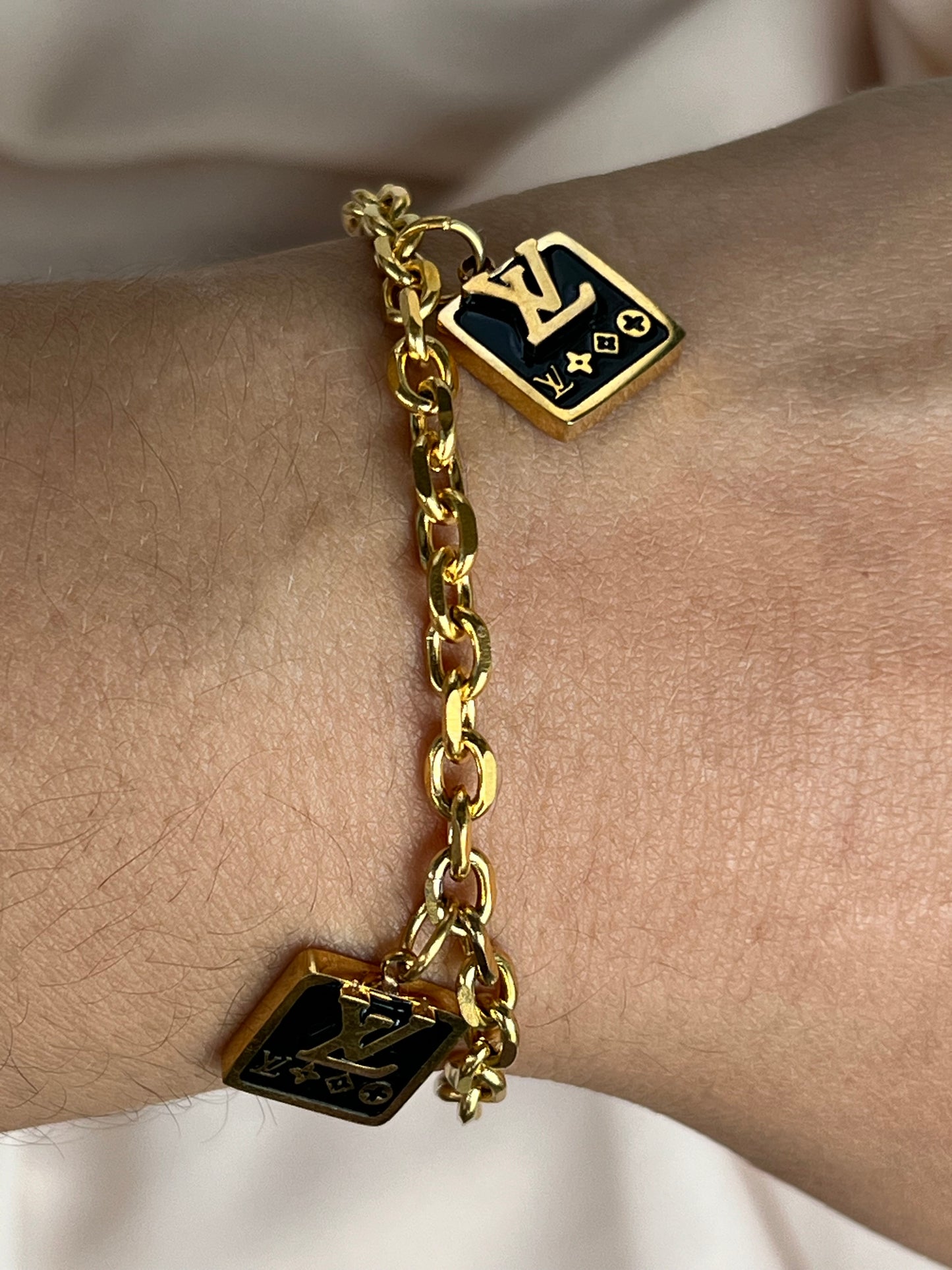 Bracelet LV Noir